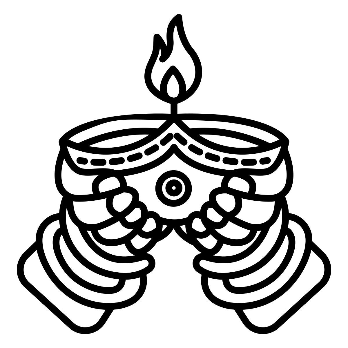 oil lamp icon