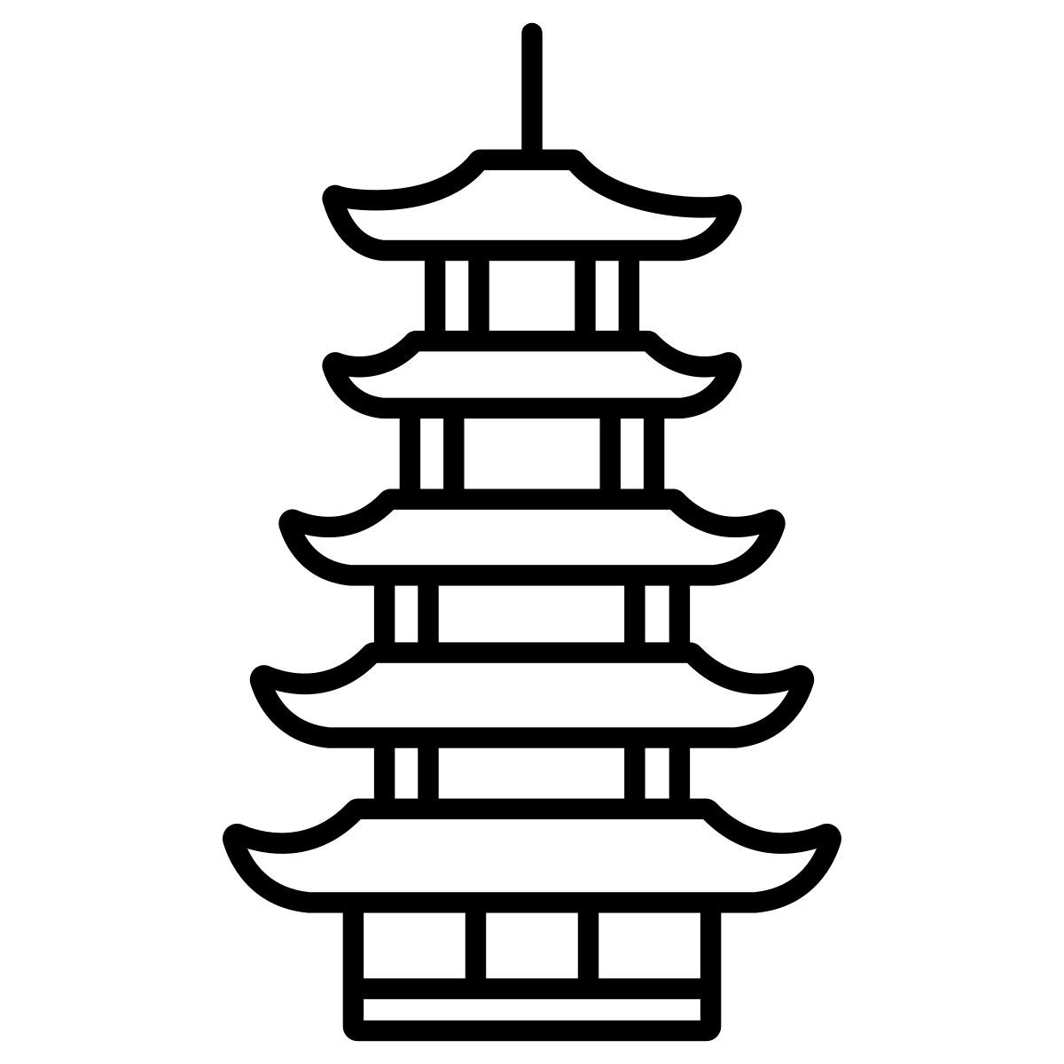 pagoda icon
