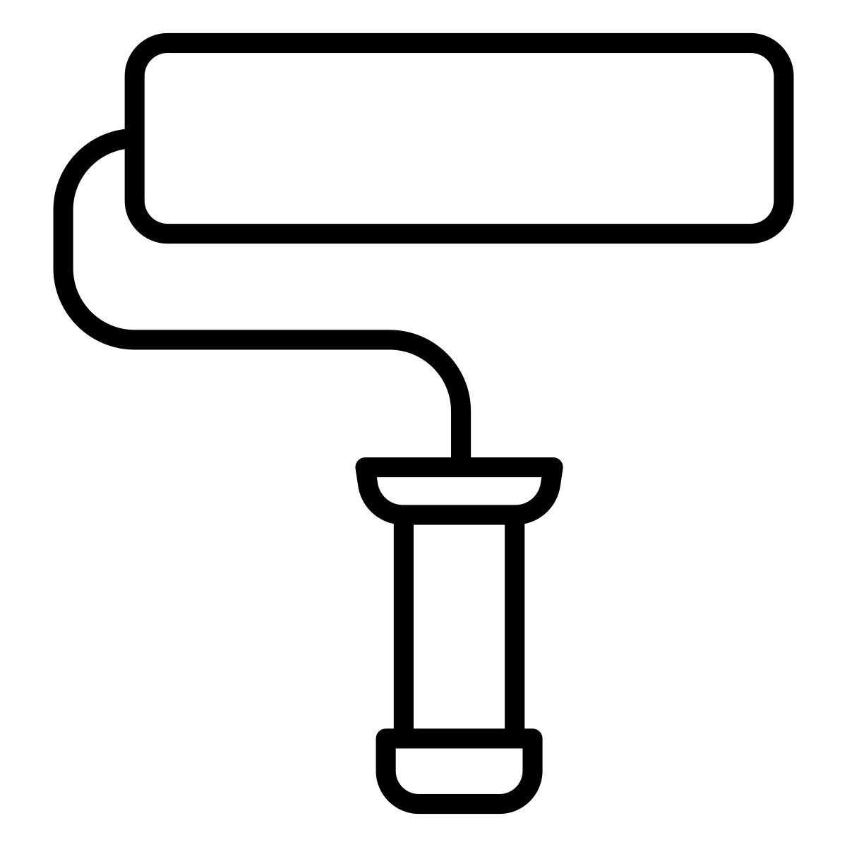 paint roller icon