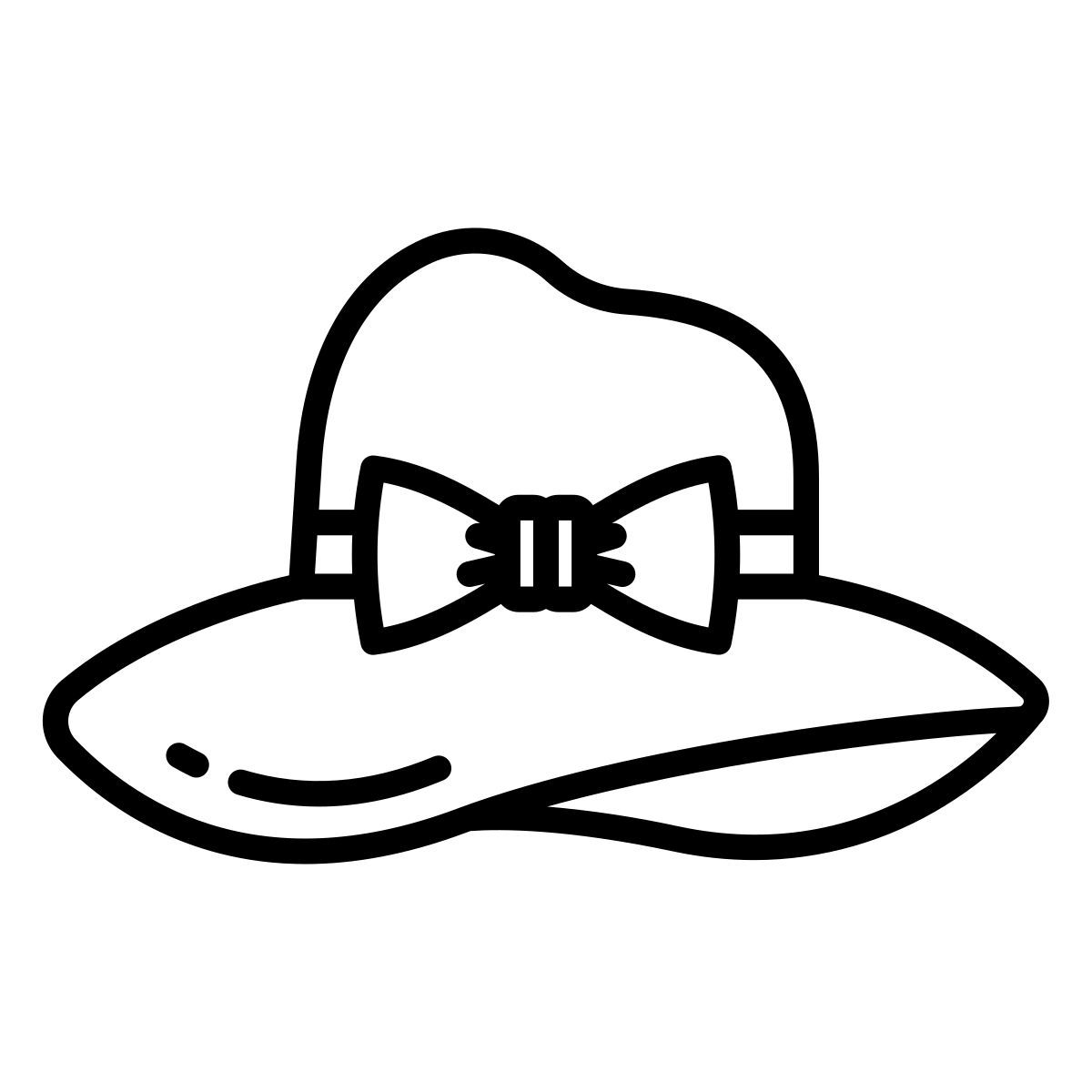 pamela hat icon