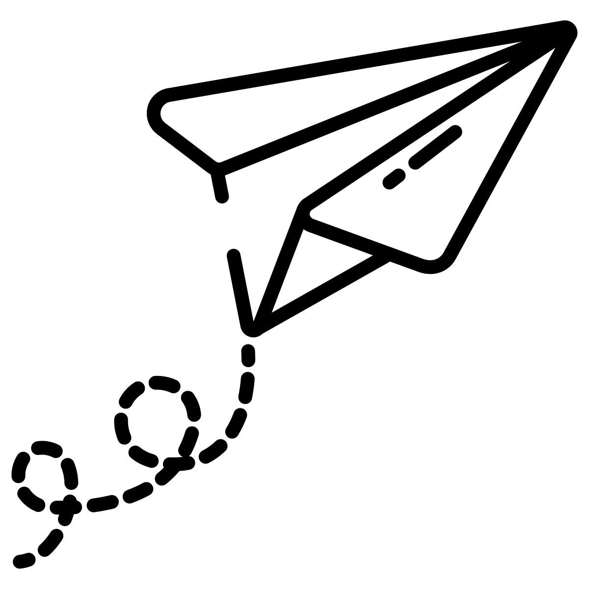 paper plane icon