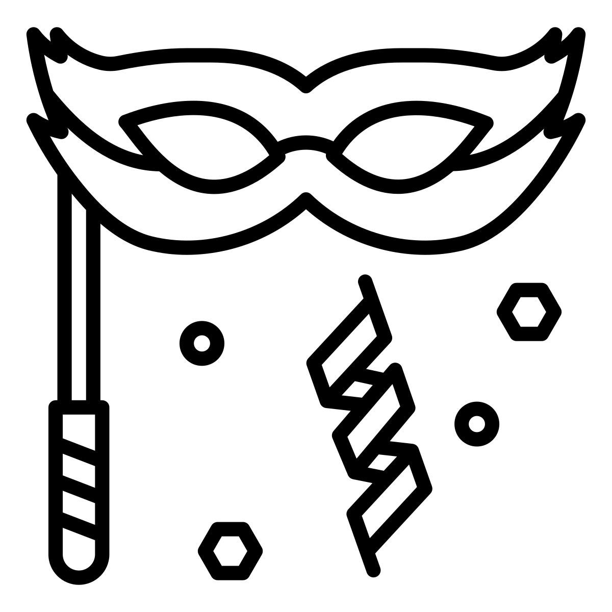 party mask icon