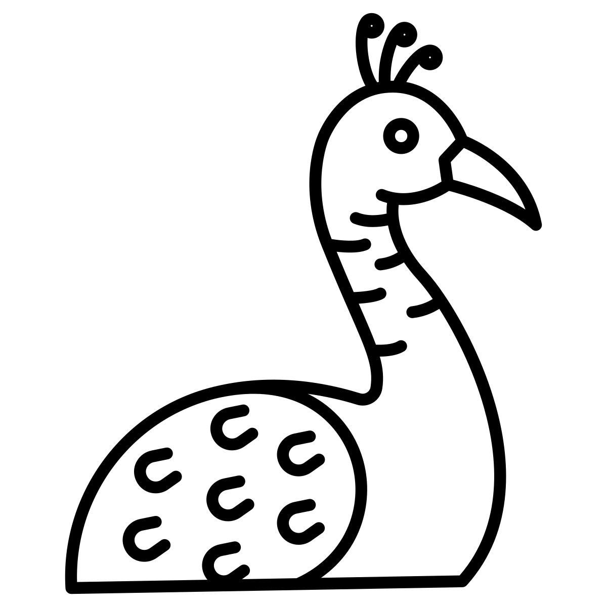 孔雀 icon