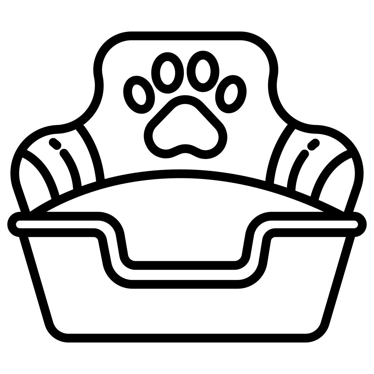 pet bed icon