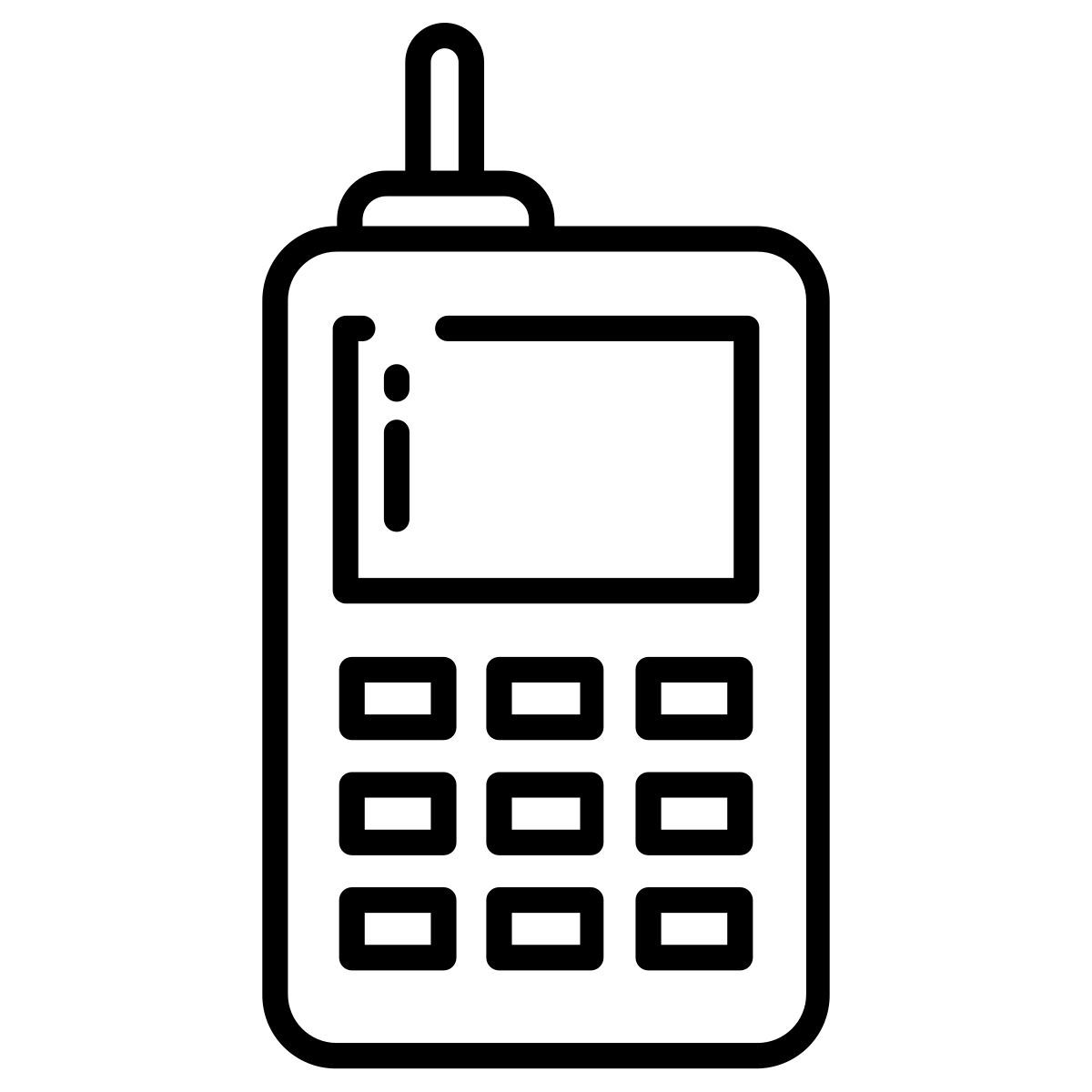 old cell phone icon