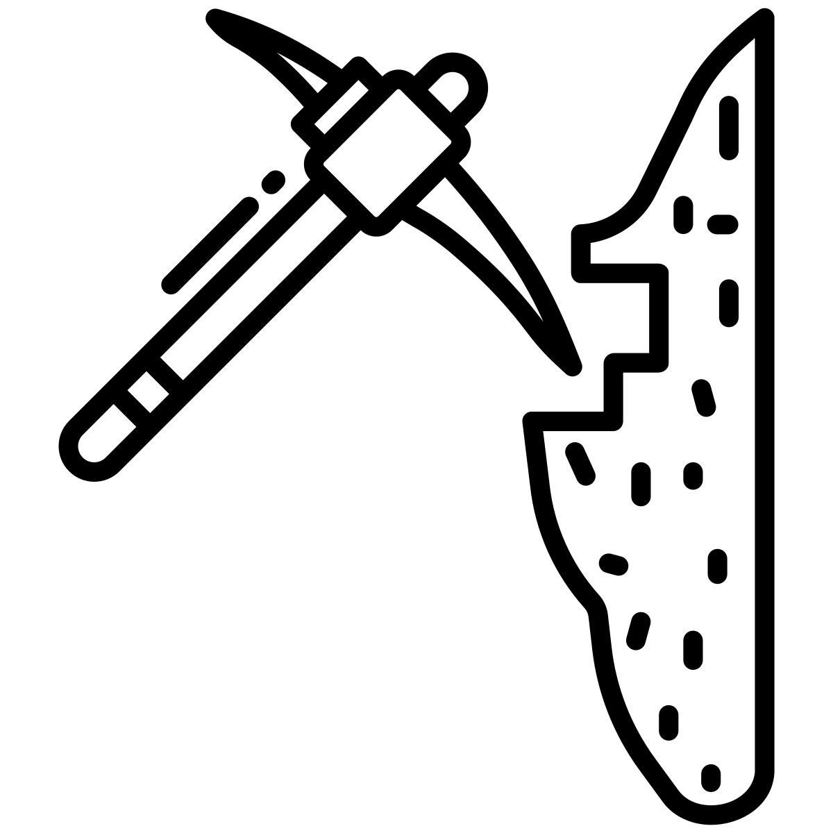 pick mattock icon
