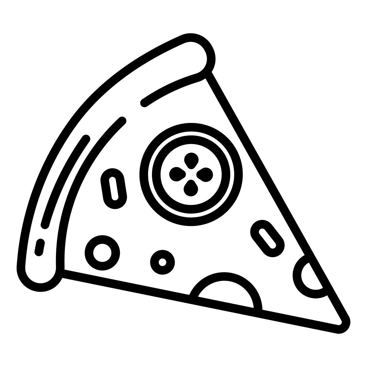 pizza slice icon