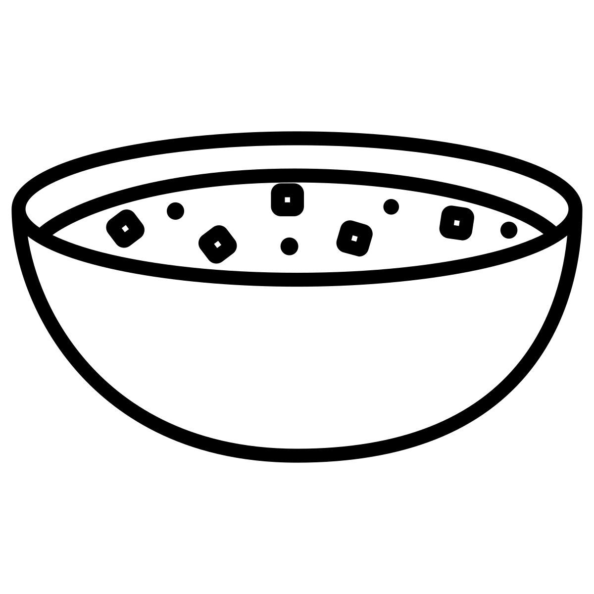 potato cheese soup icon