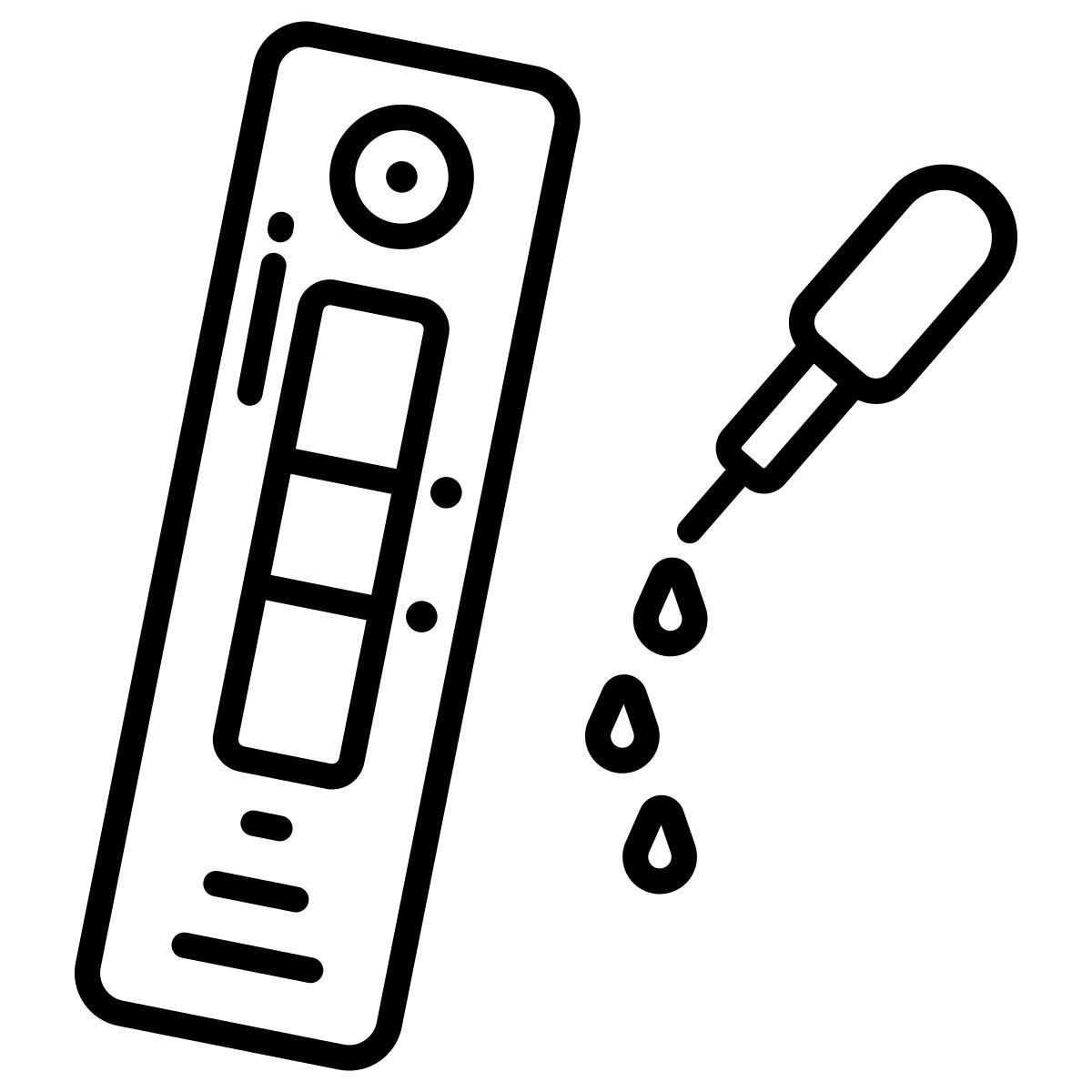 pregnant test icon