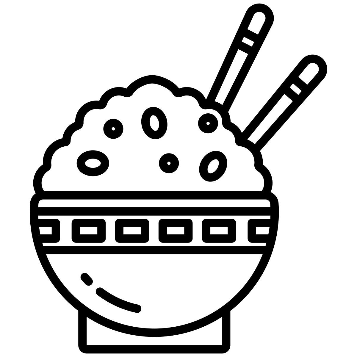 rice bowl icon