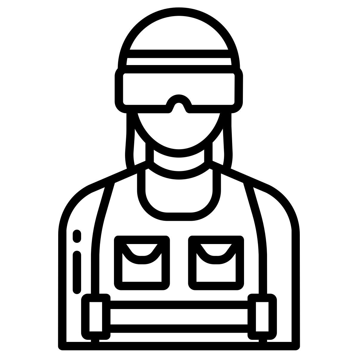 riot police icon