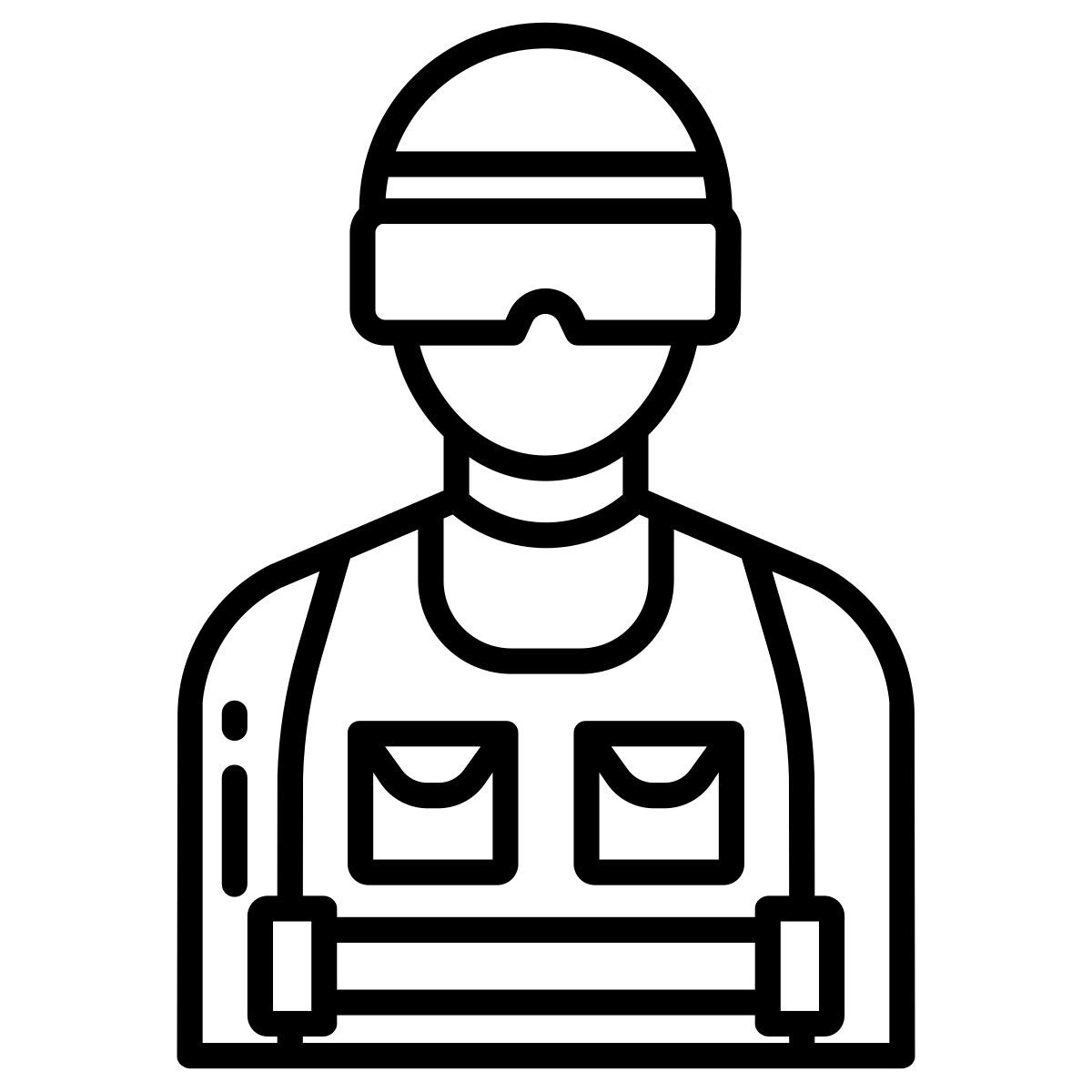 riot police icon