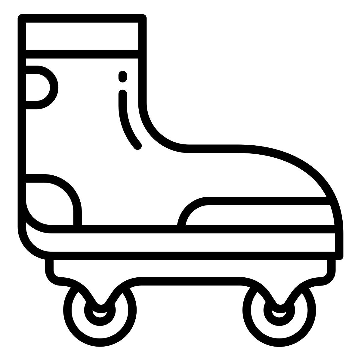 roller skate icon