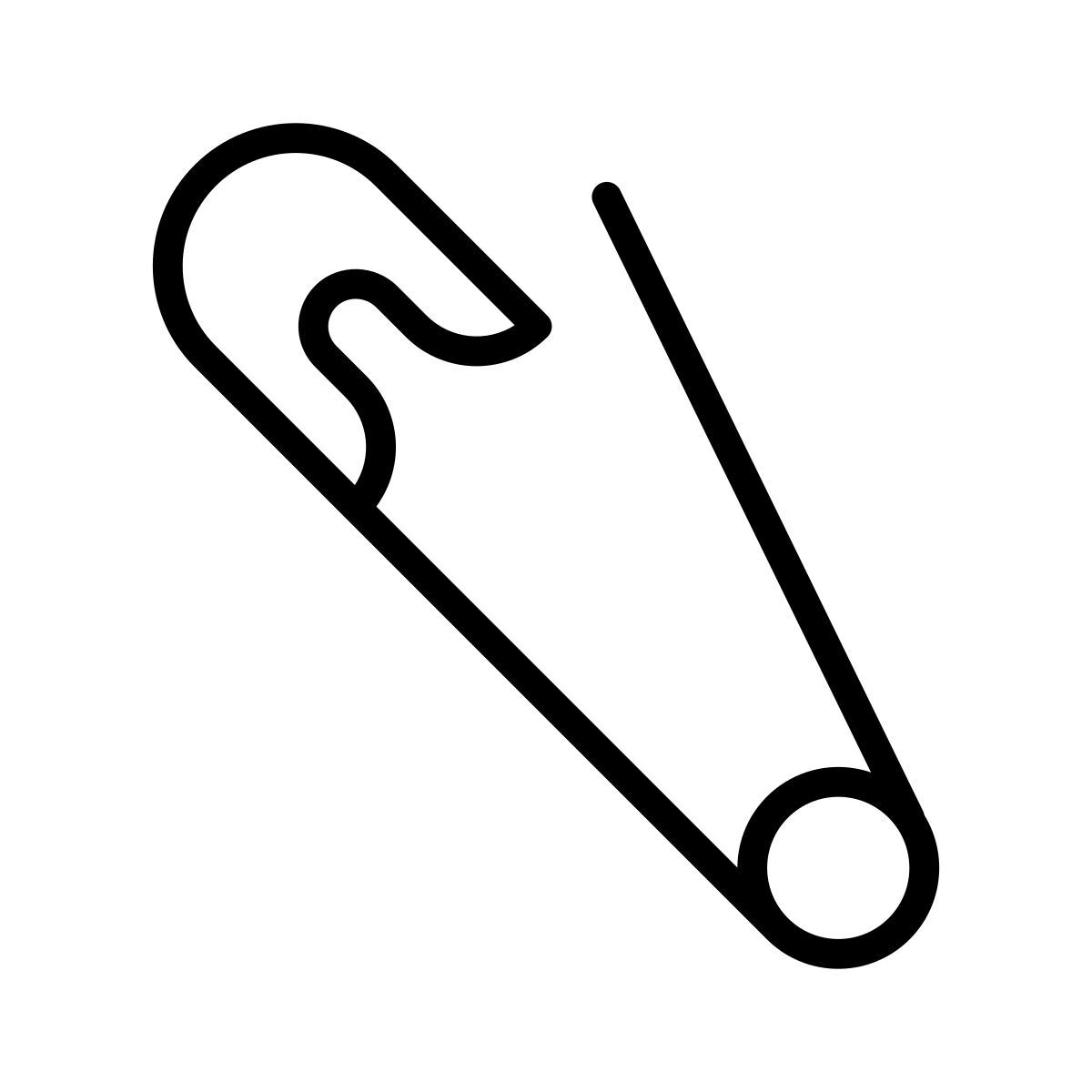 safety pin icon