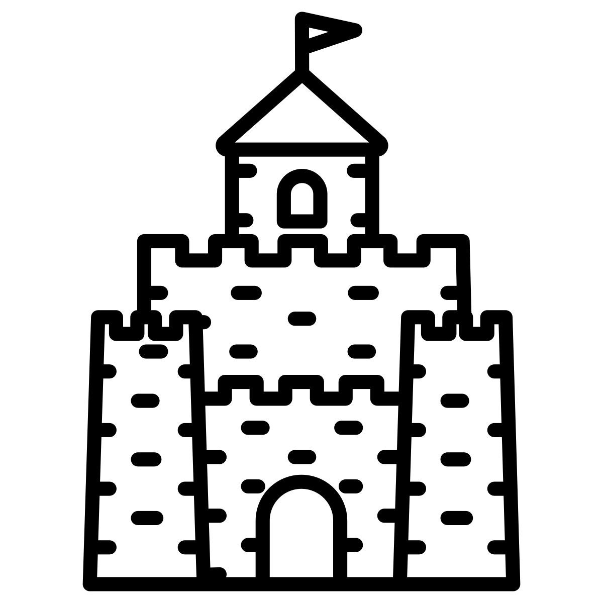 sand castle icon