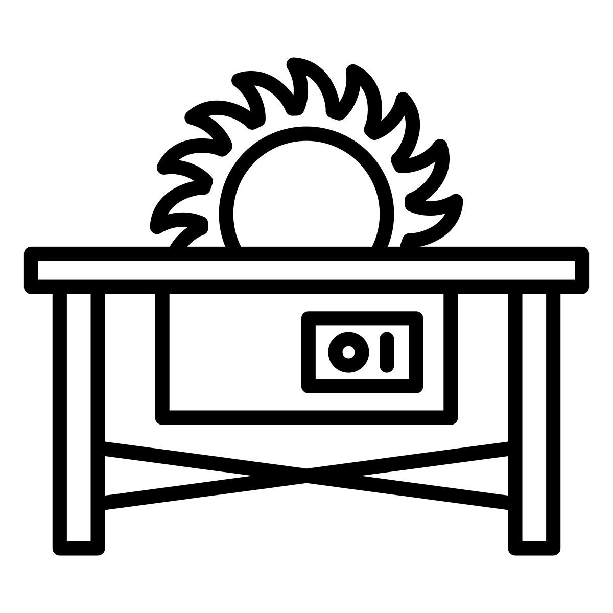 saw tool icon