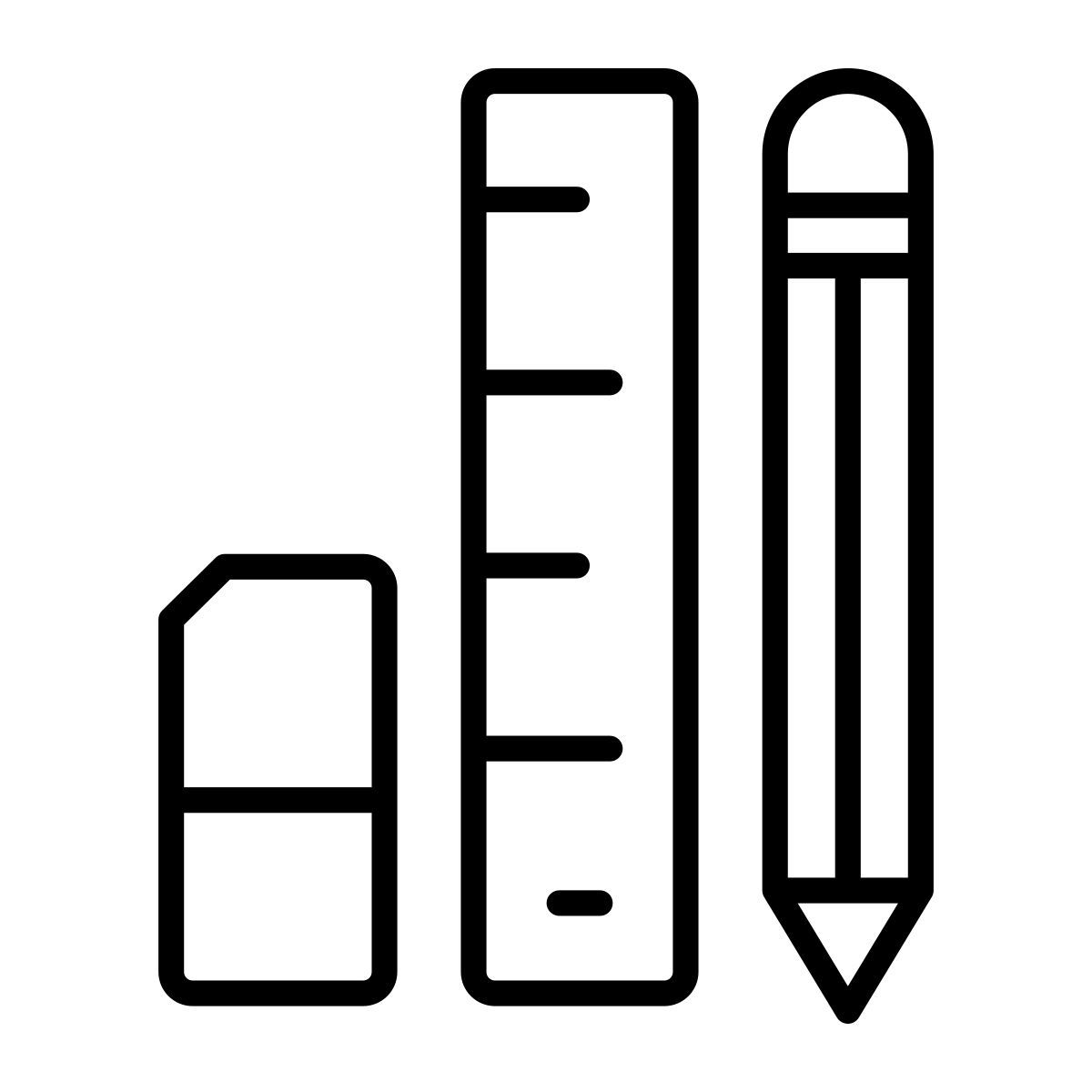 materiale scolastico icon
