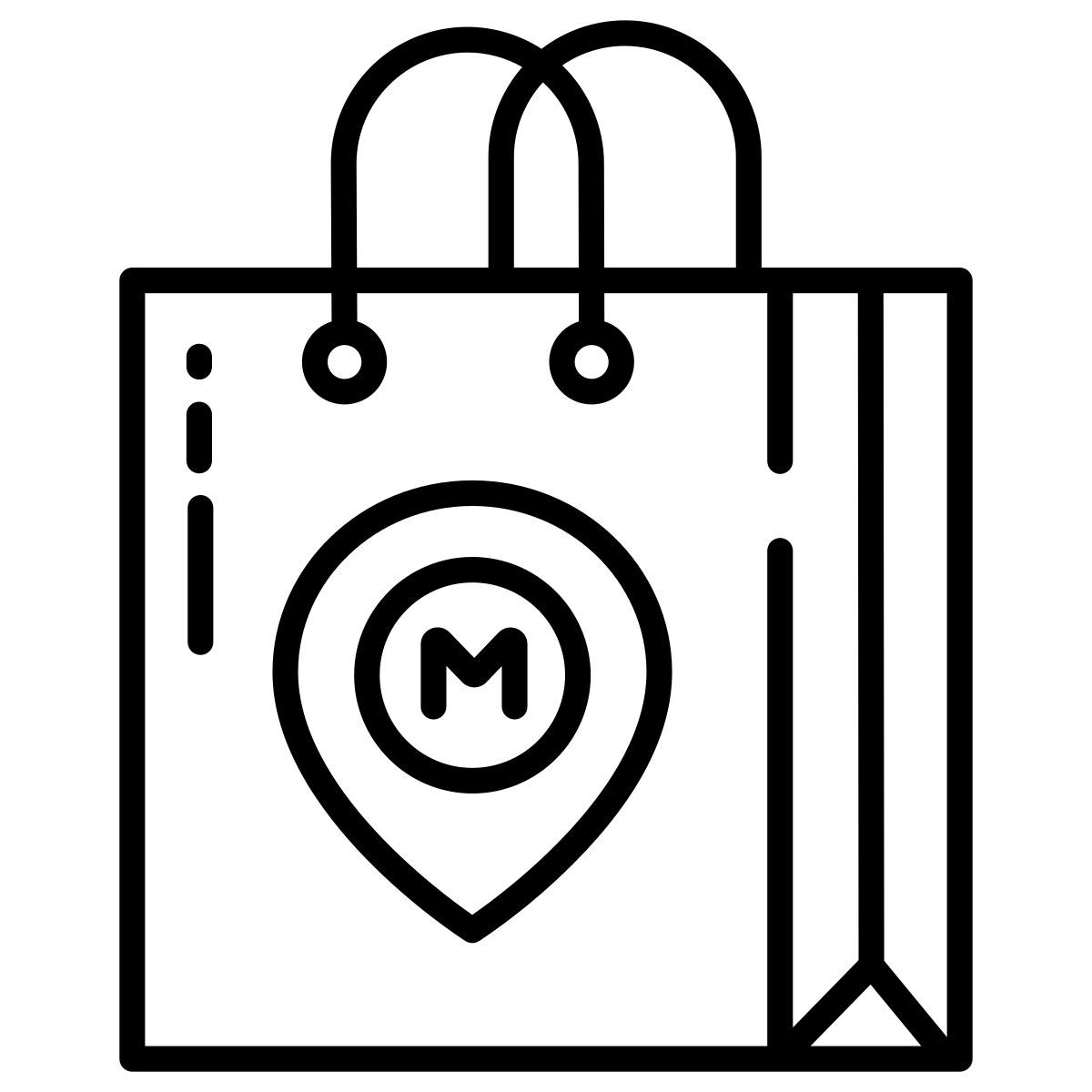 shopping bag icon