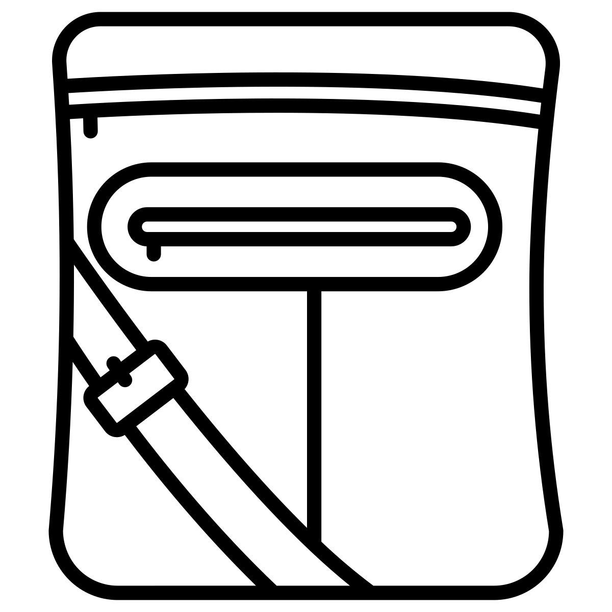borsa a tracolla icon