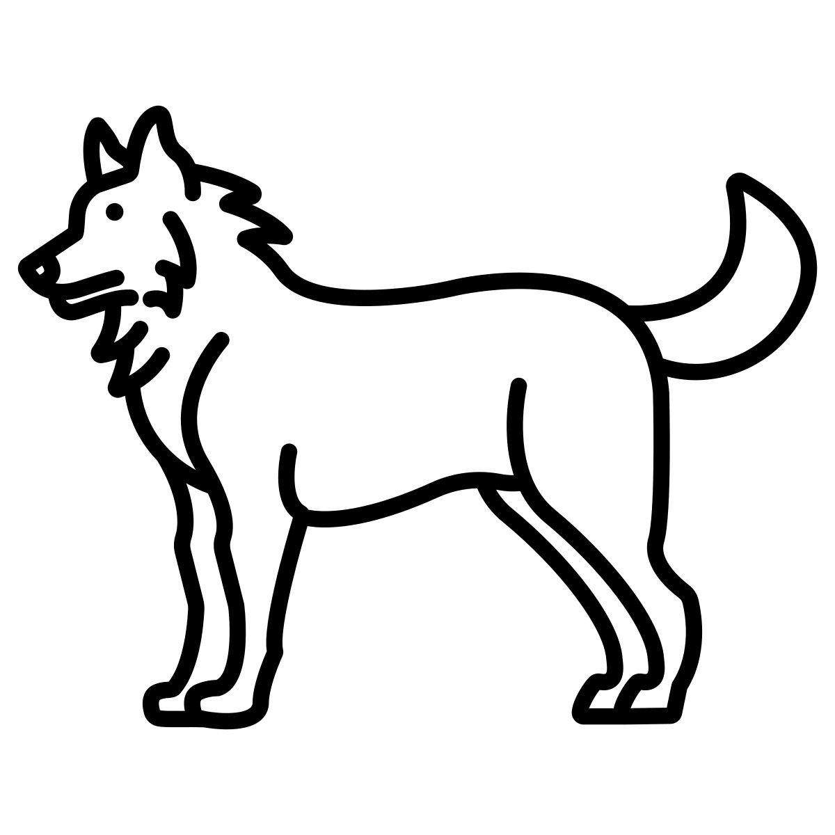 husky siberiano icon