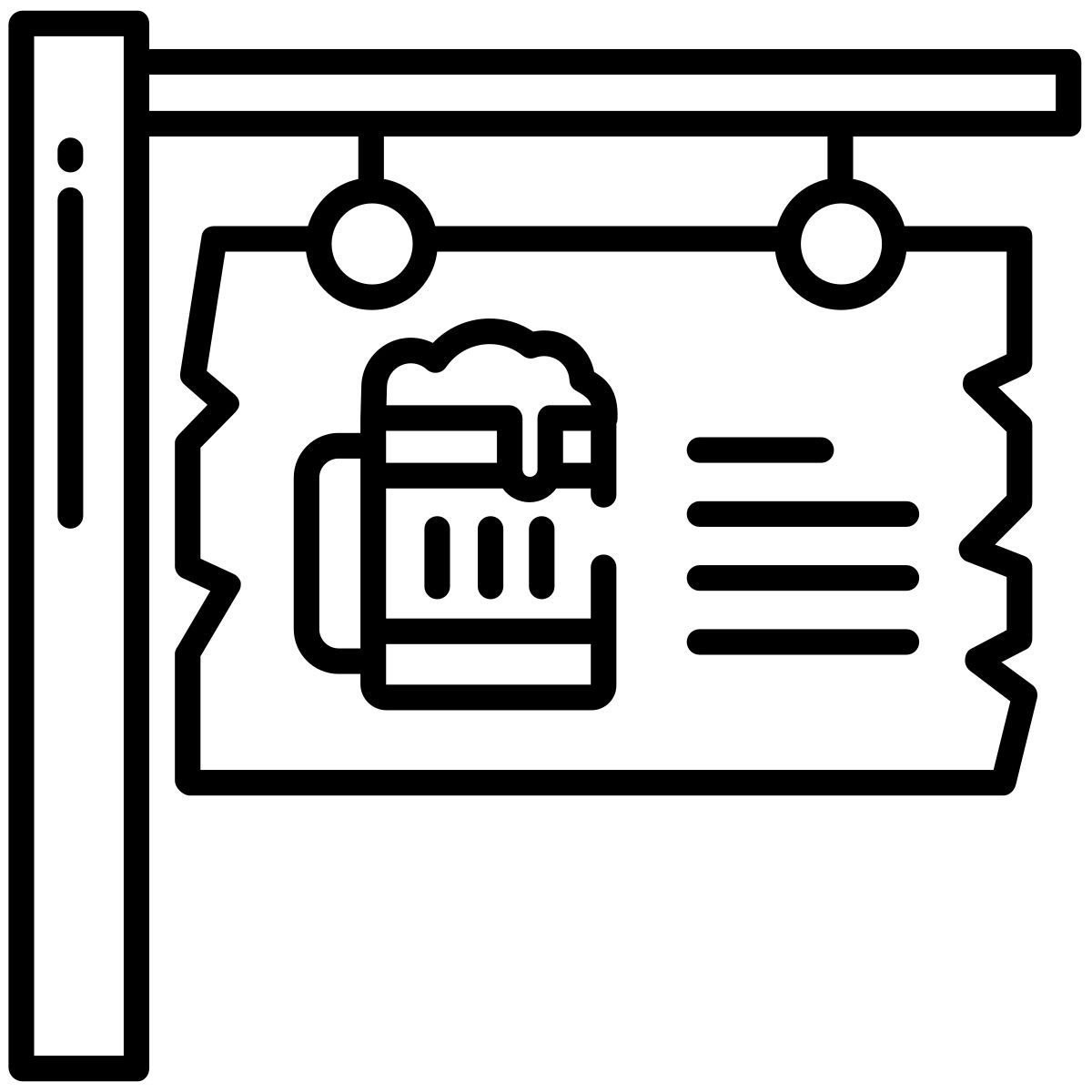 signboard icon