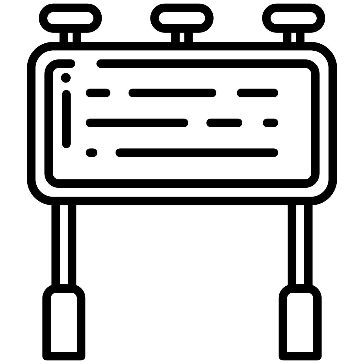 signboard icon
