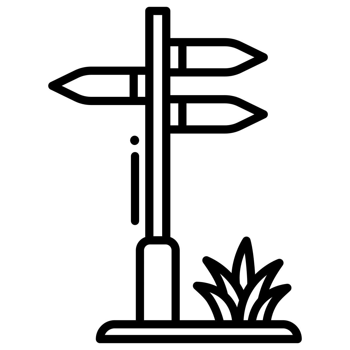 signpost icon