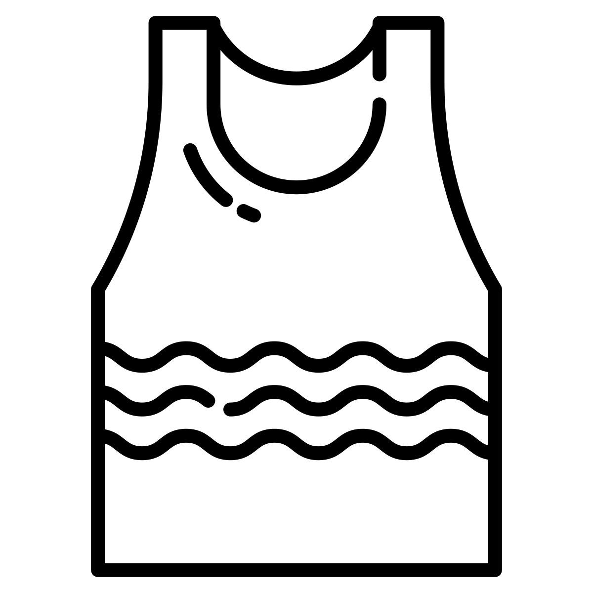 sleeveless icon