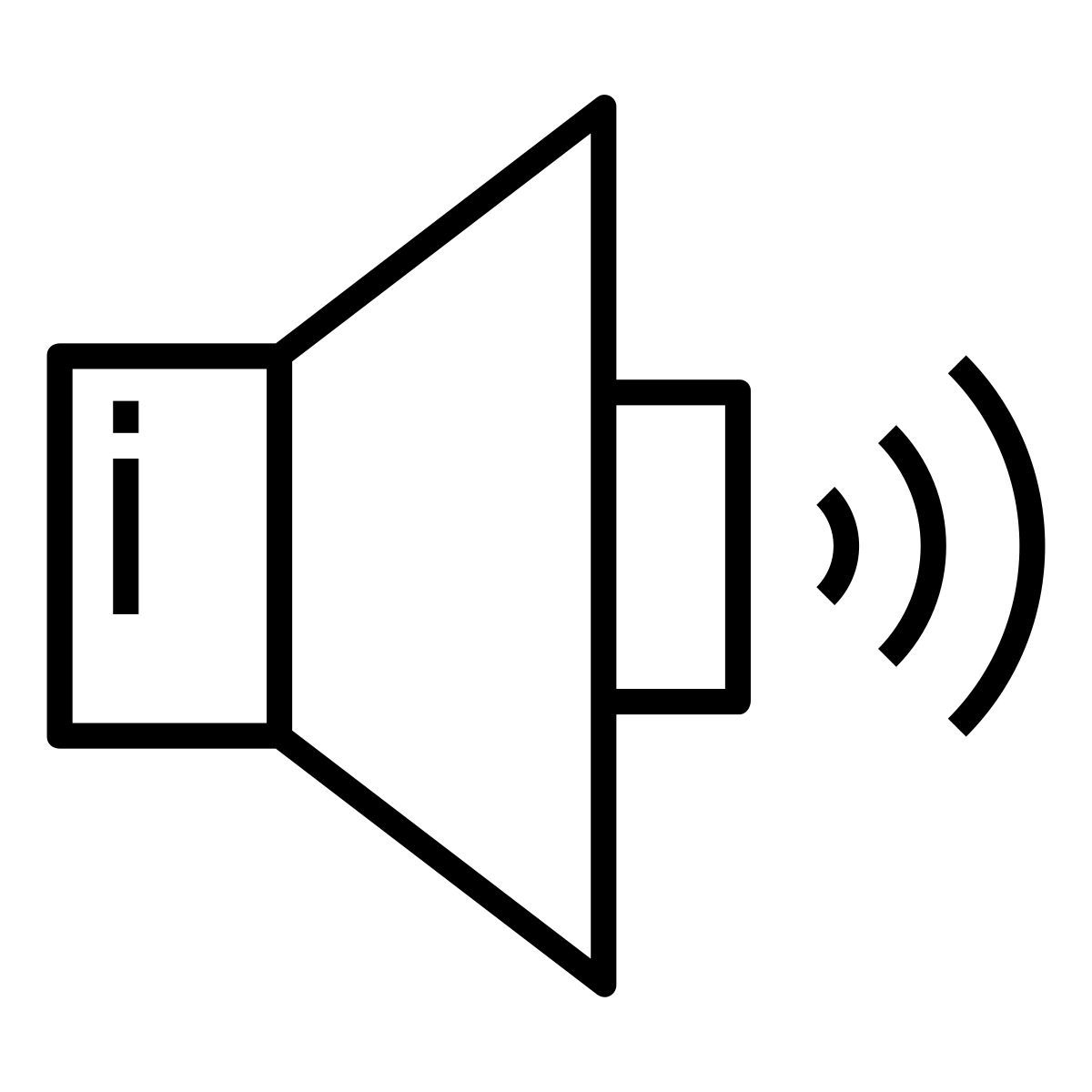 speaker icon