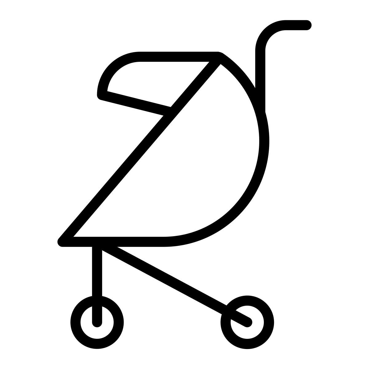 stroller icon