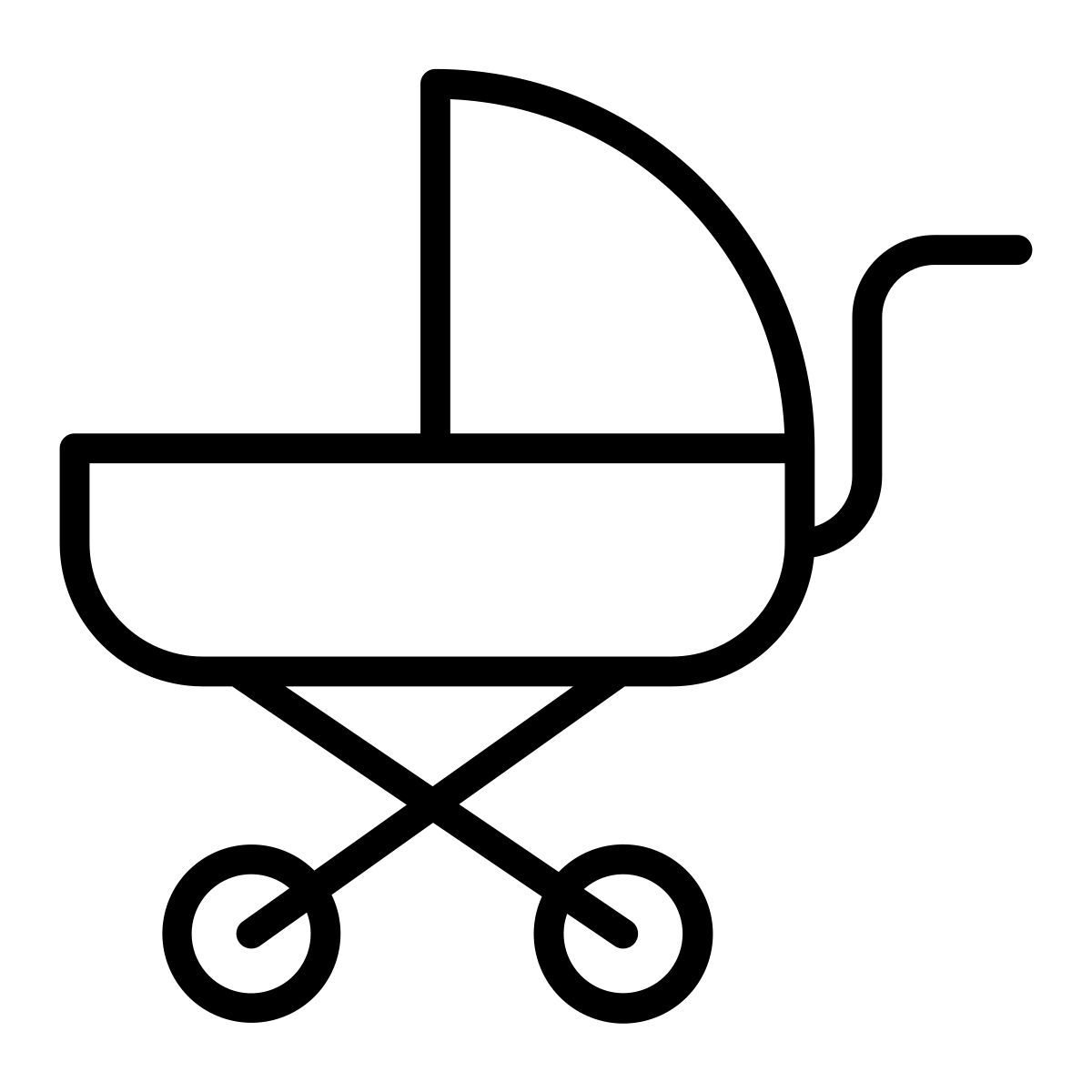 stroller icon