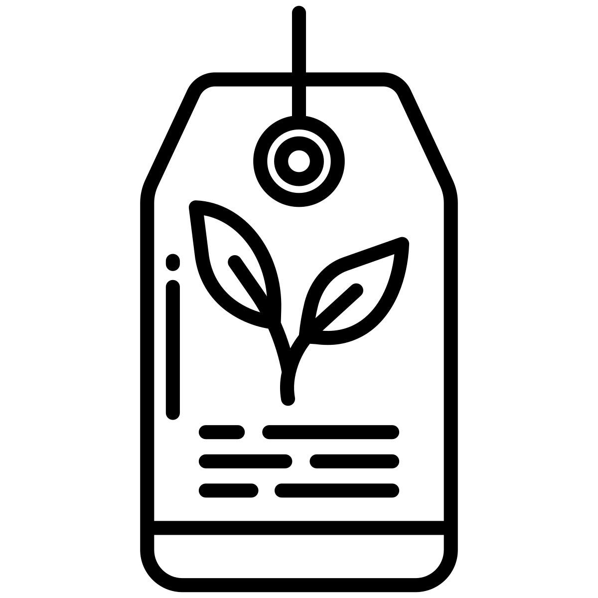 eco tag icon
