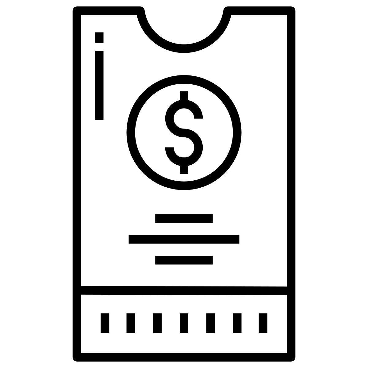 ticket icon