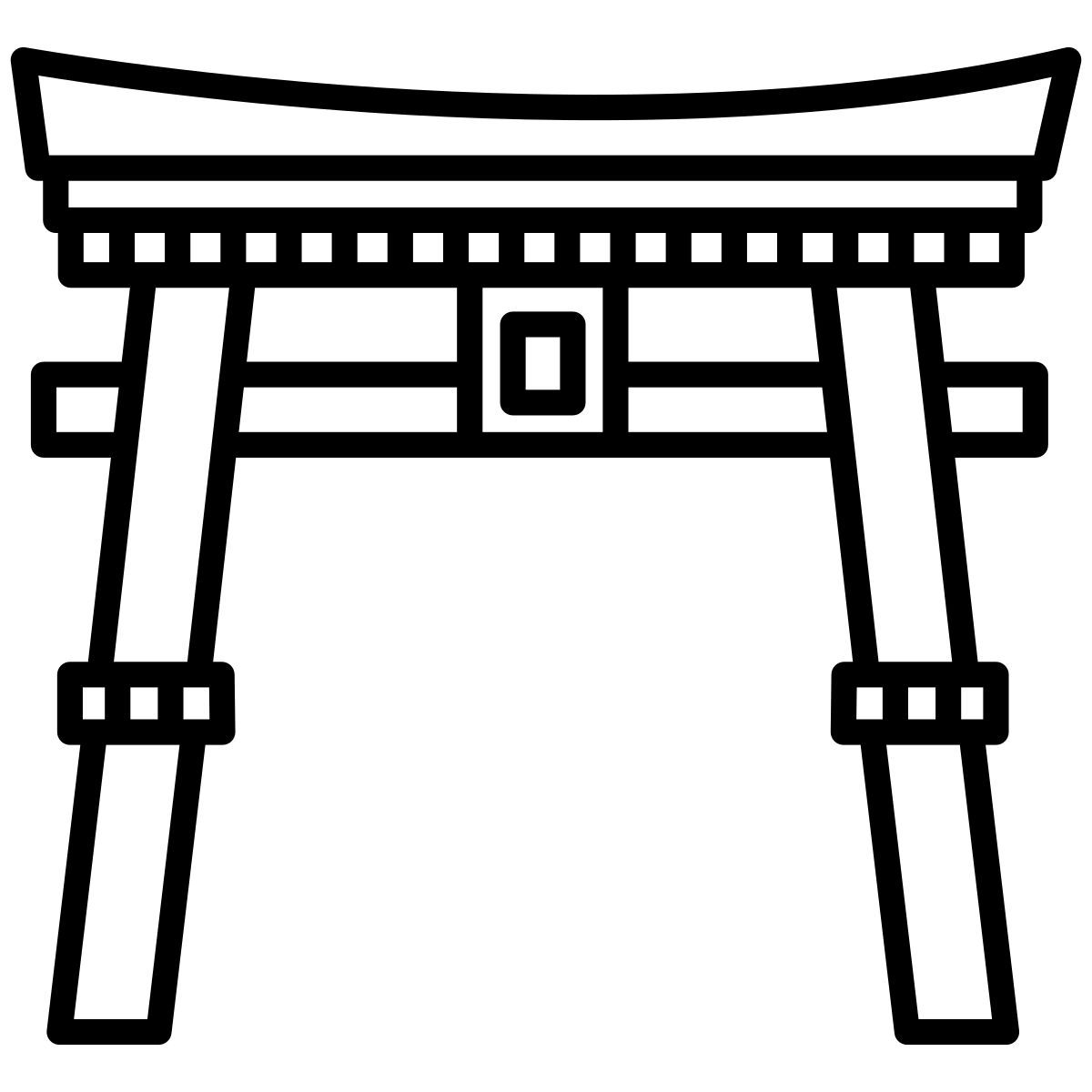 torii gates icon