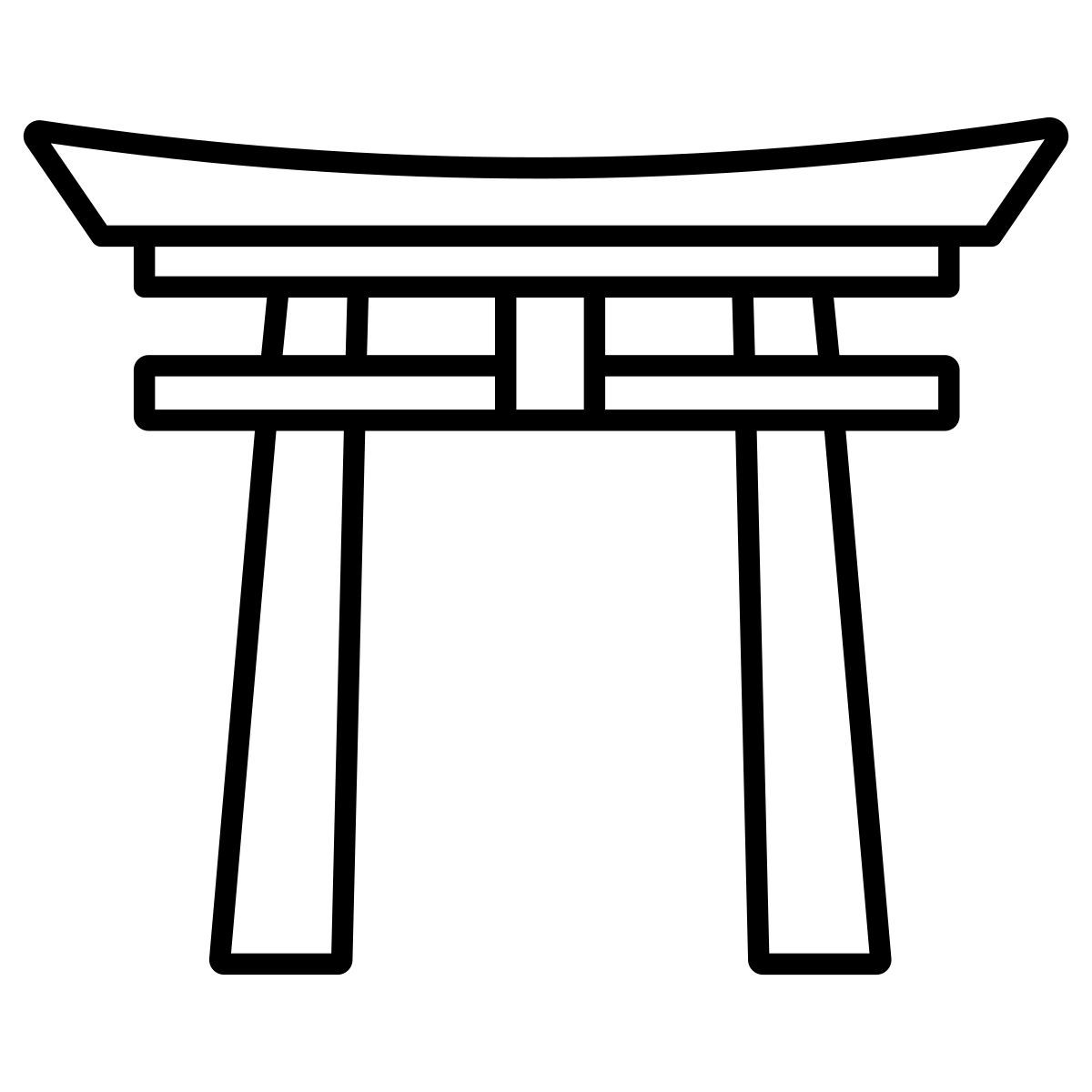 torii gates icon