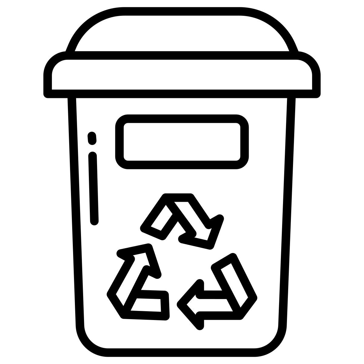 trash bin icon