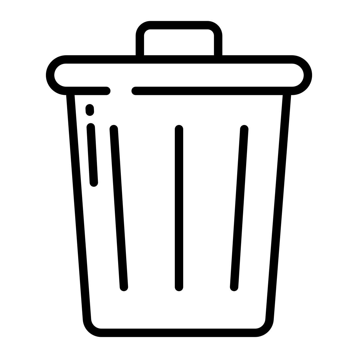 trash icon