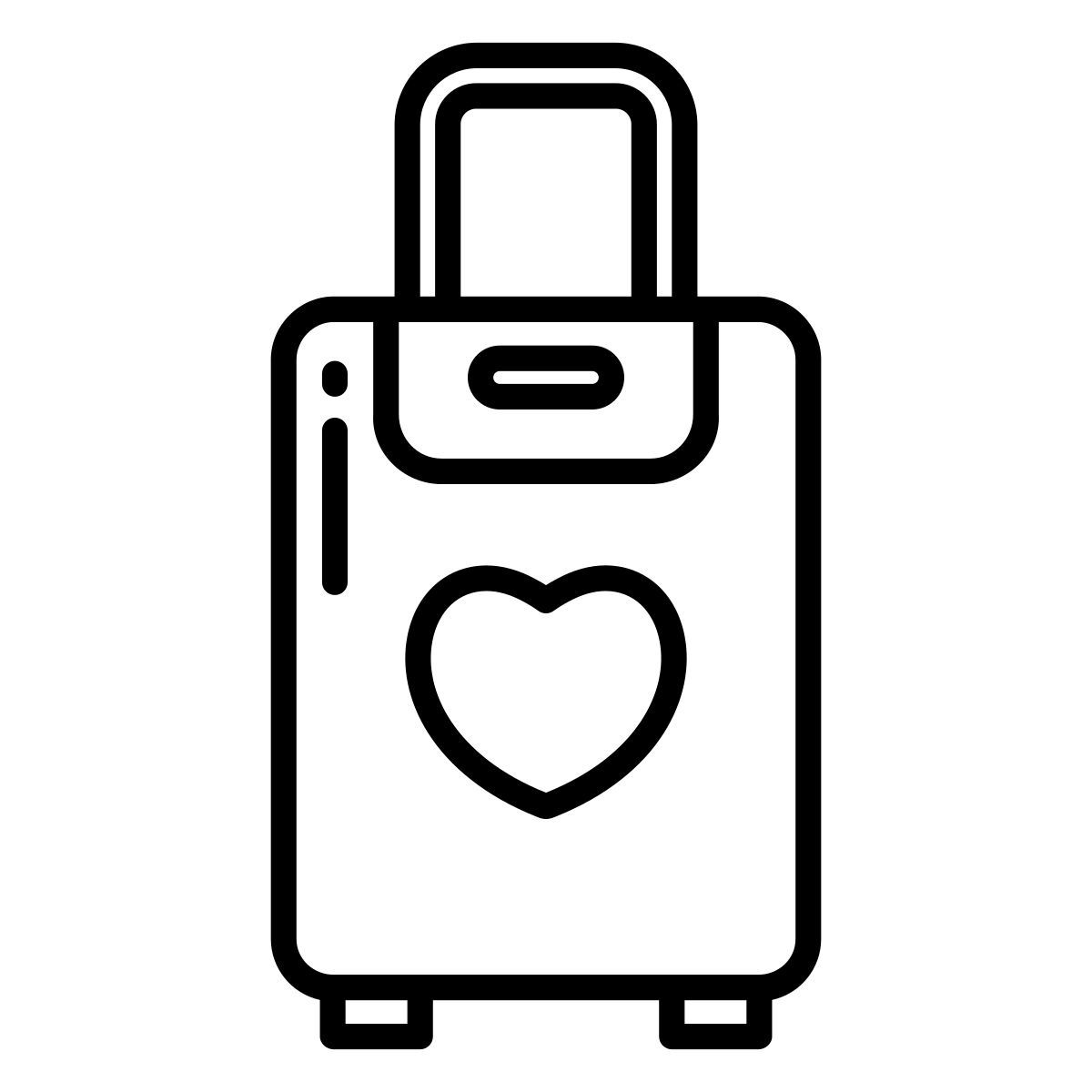 travel bag icon