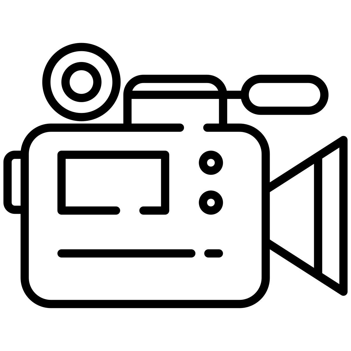 video camera icon