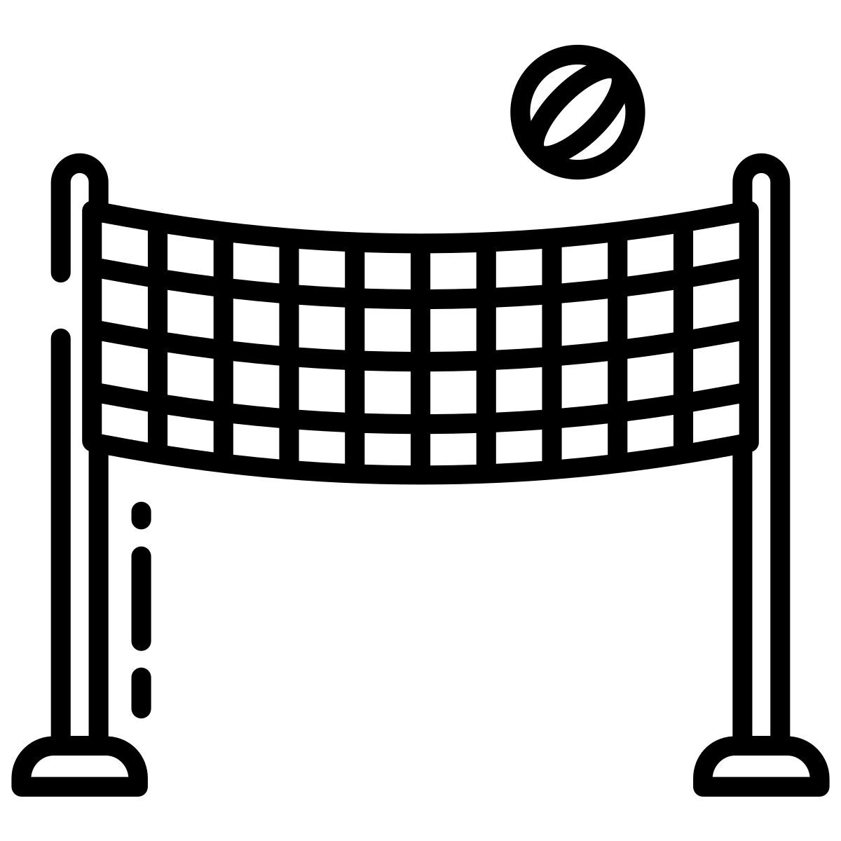 volleyball net icon