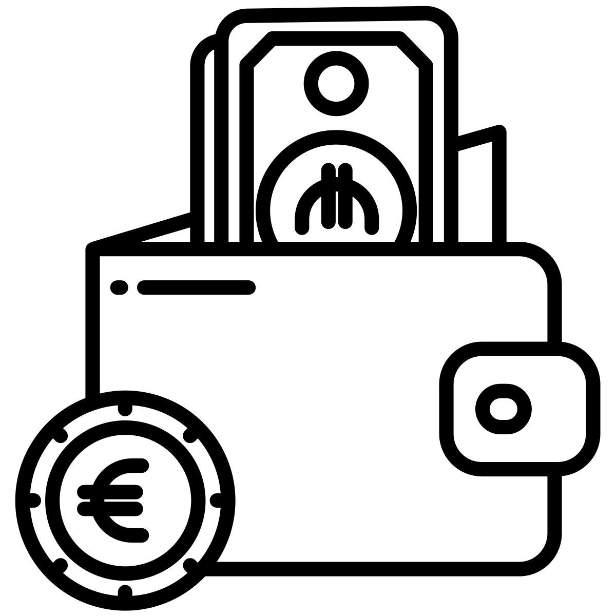 지갑 icon