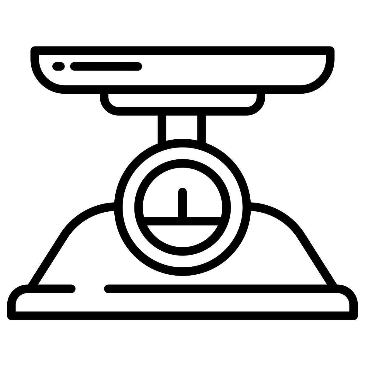 weigh scale icon