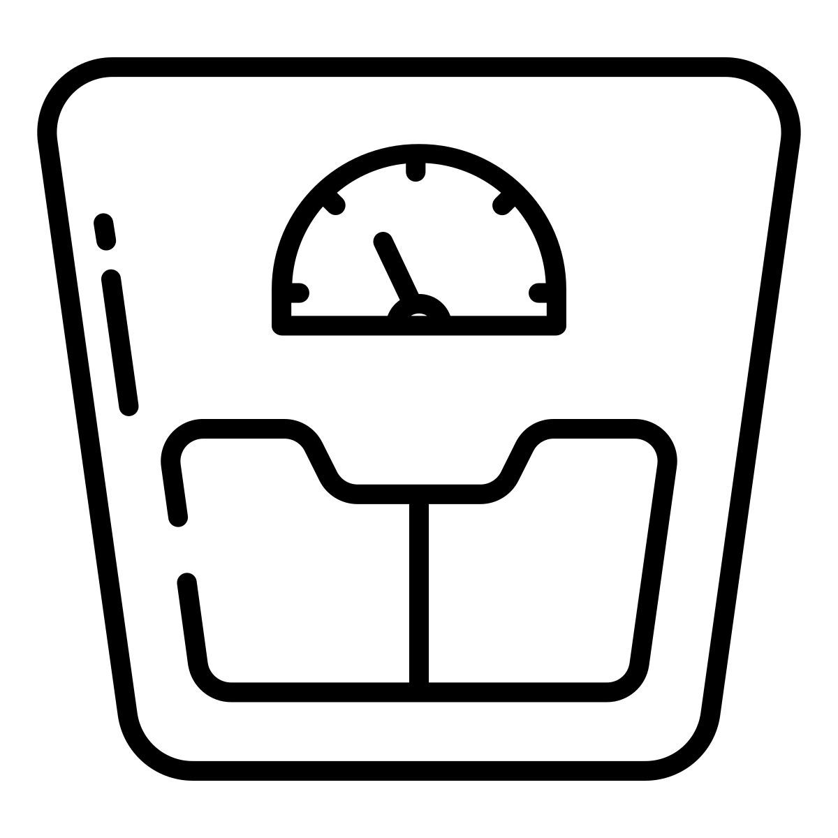 weighing machine icon