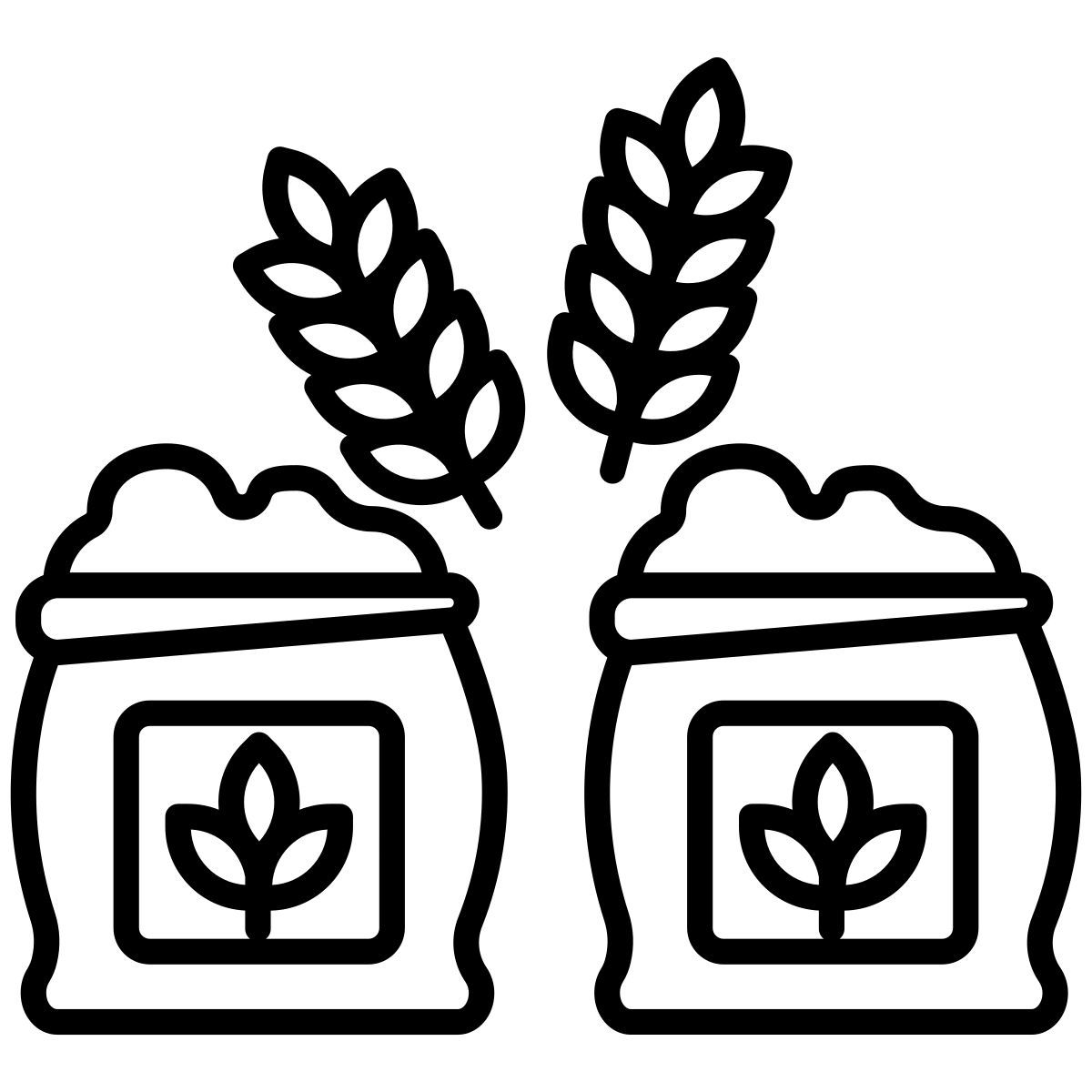 wheat sack icon