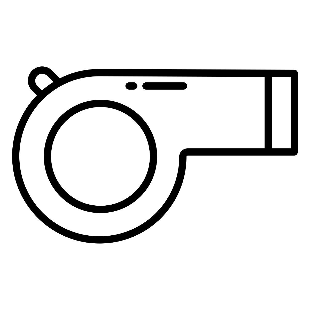 whistle icon