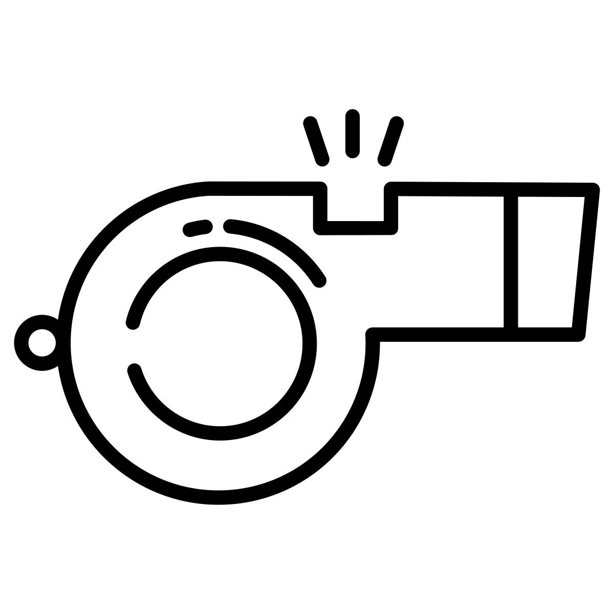 whistle icon