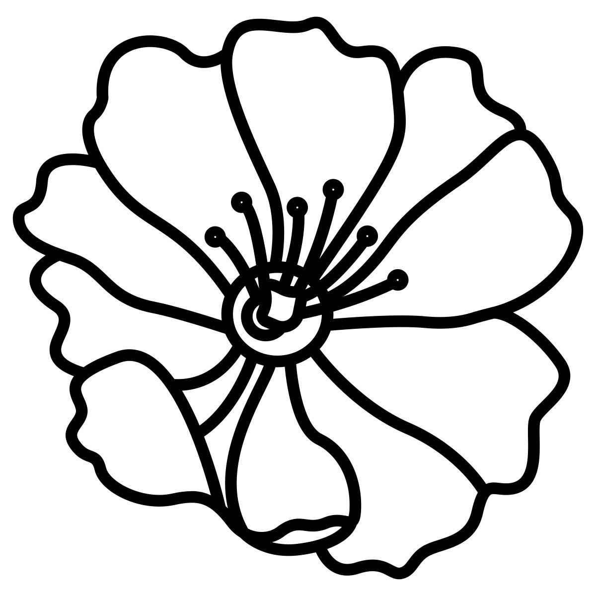 wild rose icon