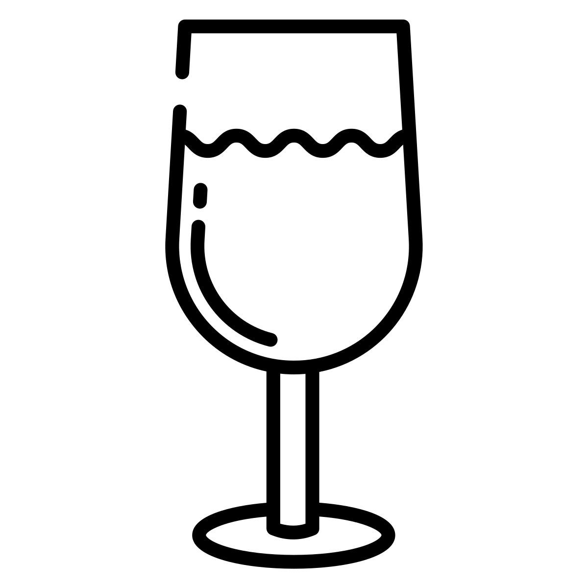 wine glass icon