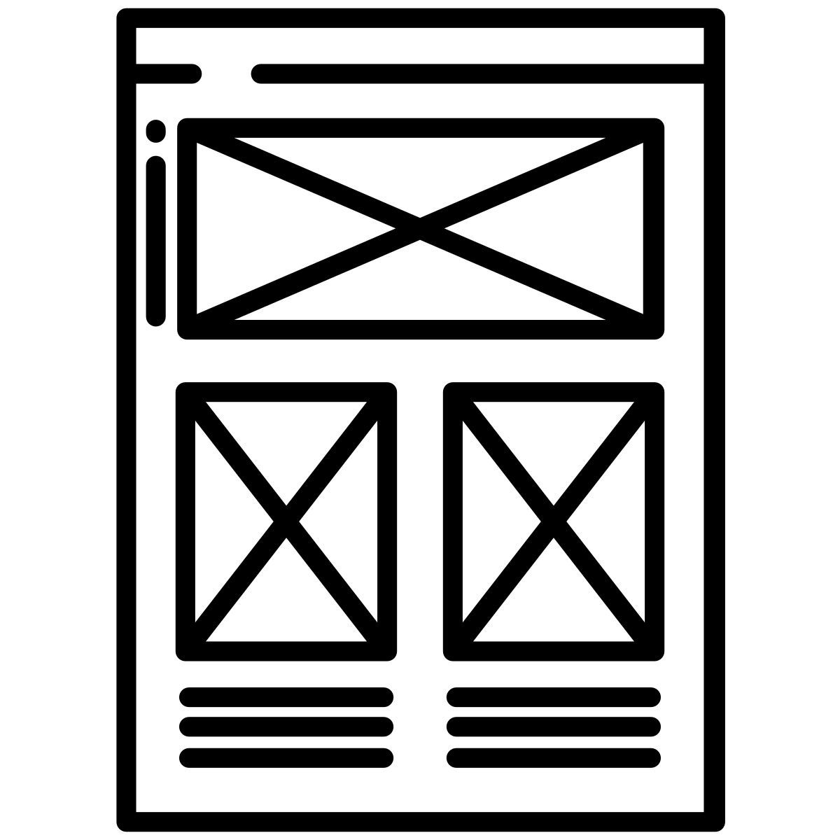 wireframe icon