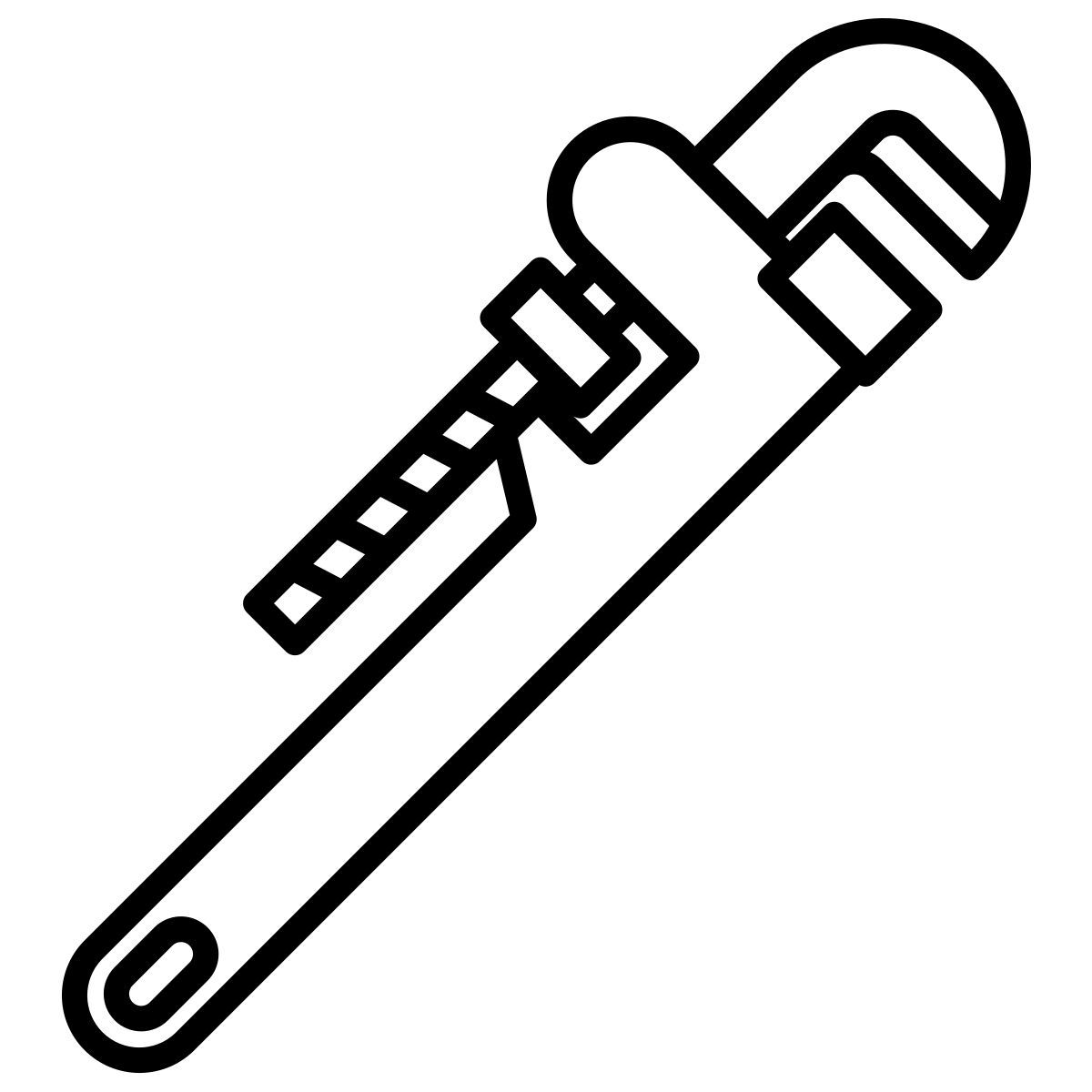 pipe wrench icon